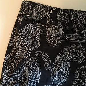 Jones New York Paisley Shorts